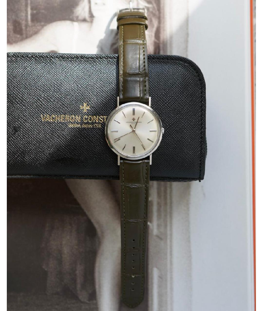 VACHERON CONSTANTIN Белые стальные часы, фото 4