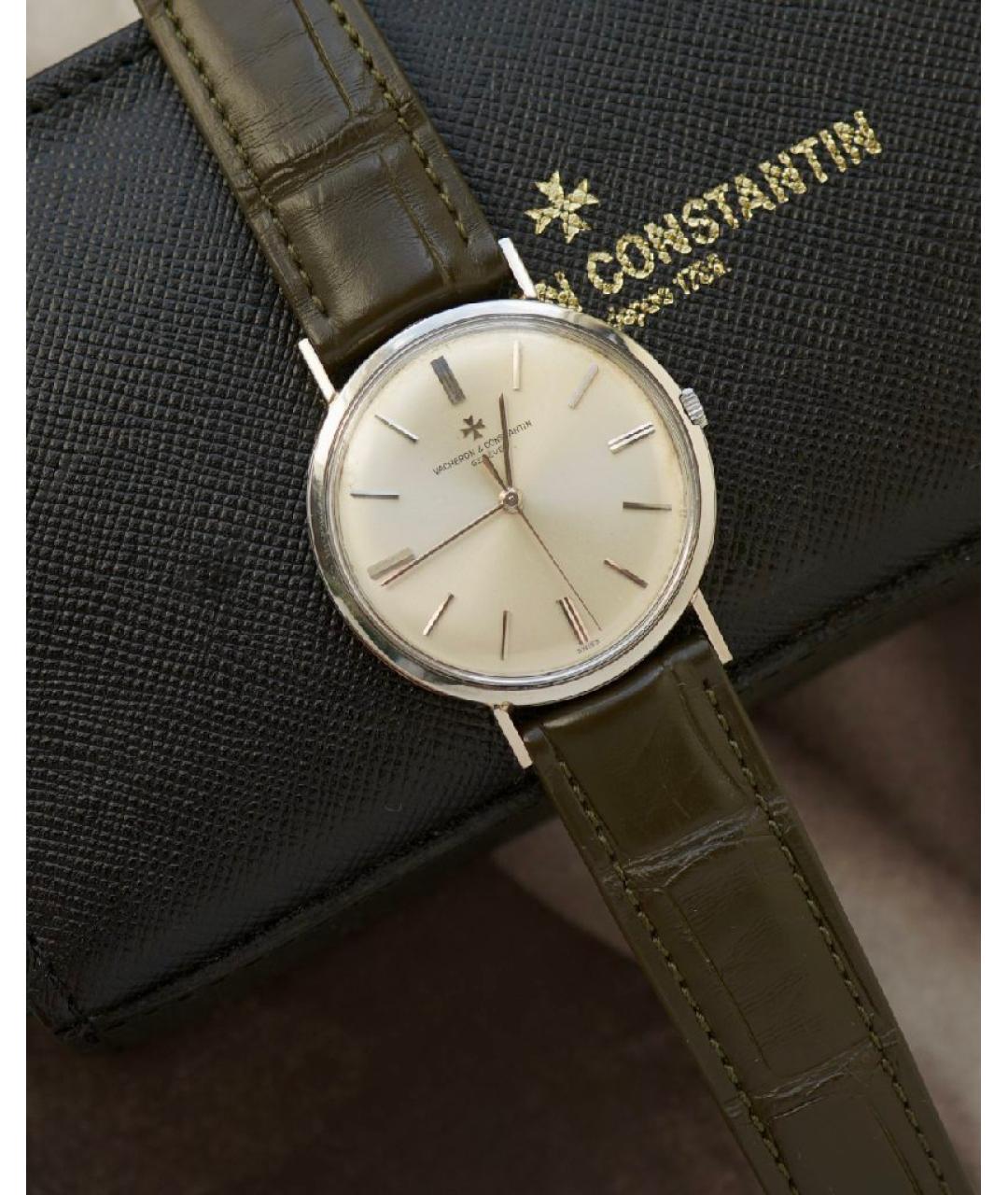 VACHERON CONSTANTIN Белые стальные часы, фото 7