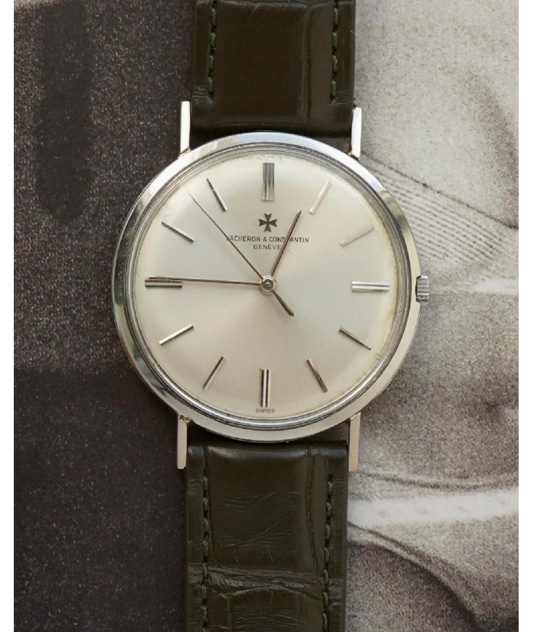 VACHERON CONSTANTIN Белые стальные часы, фото 5