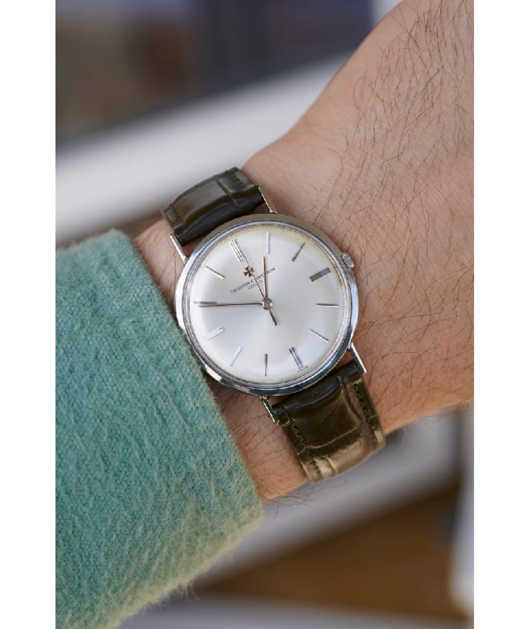 VACHERON CONSTANTIN Белые стальные часы, фото 6