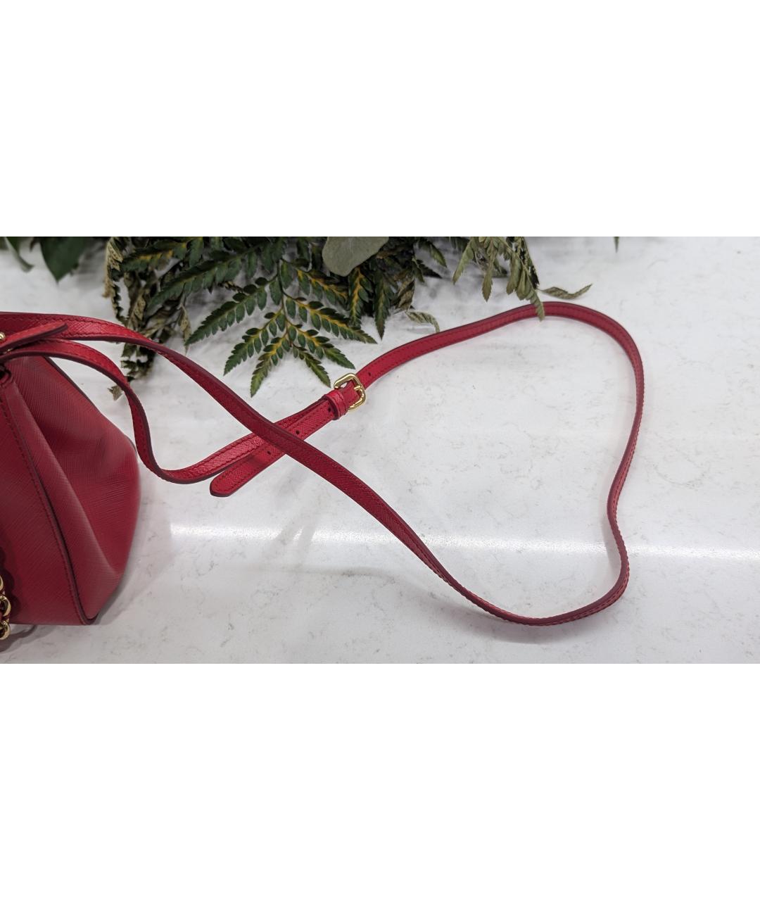 FERRAGAMO Красная кожаная сумка тоут, фото 9