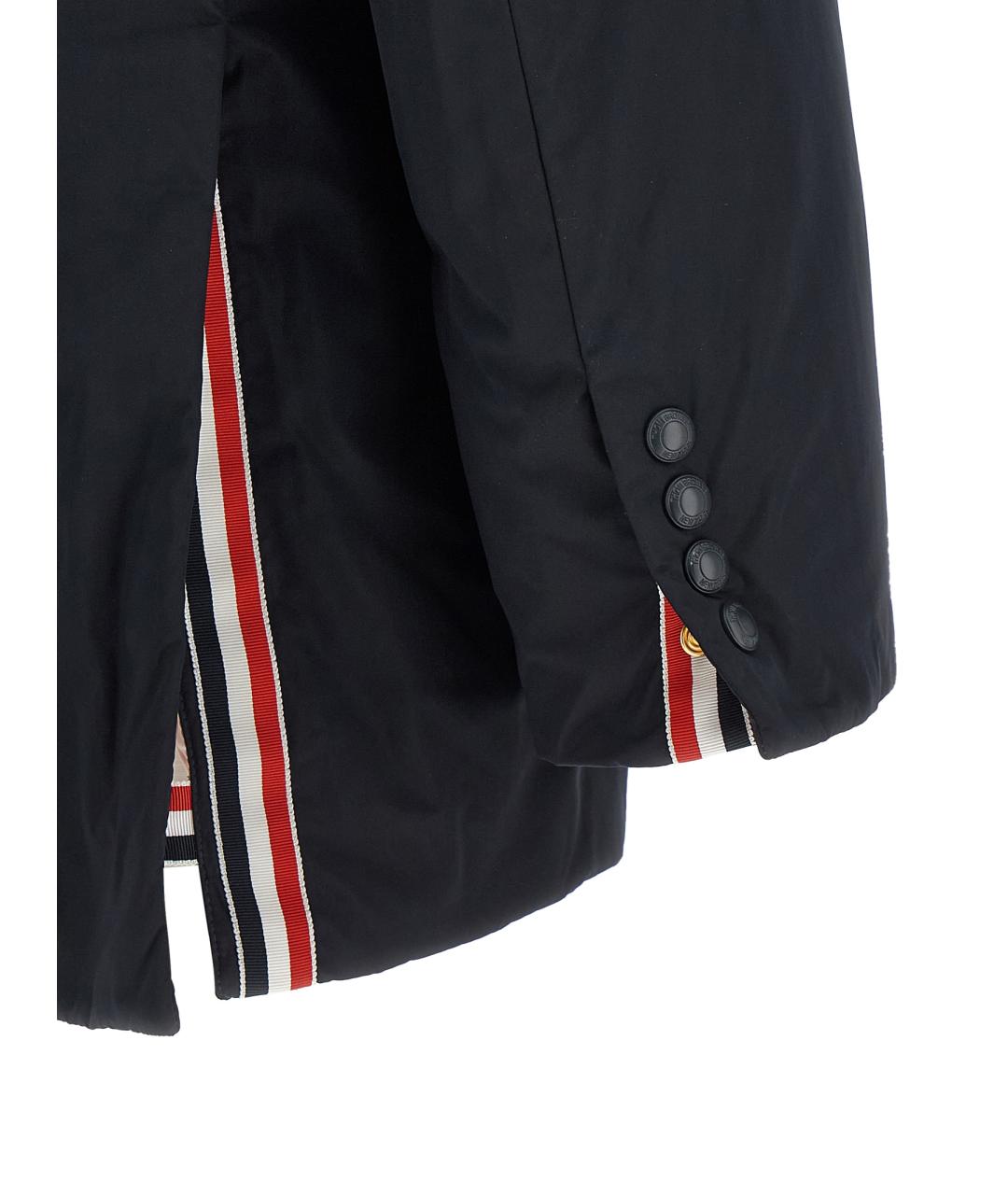 THOM BROWNE Синяя полиэстеровая куртка, фото 4