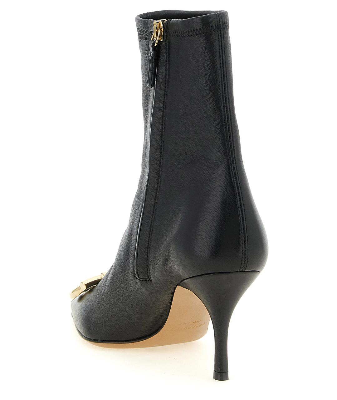 FERRAGAMO Черные ботильоны, фото 3