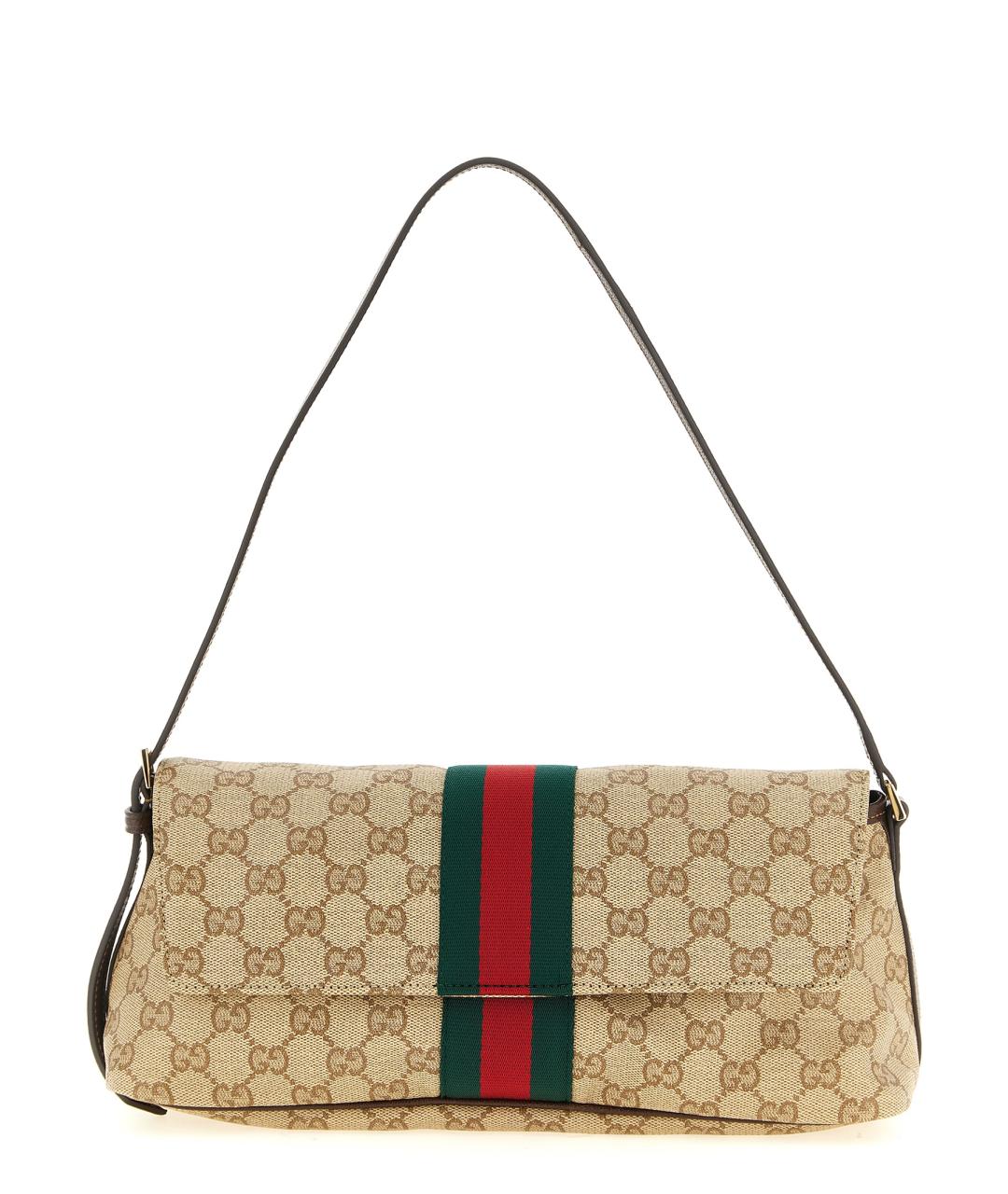 GUCCI Бежевая сумка через плечо, фото 1