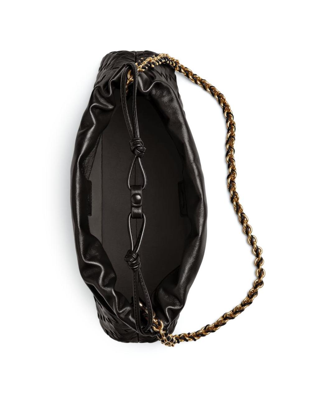 BOTTEGA VENETA Коричневая кожаная сумка через плечо, фото 3