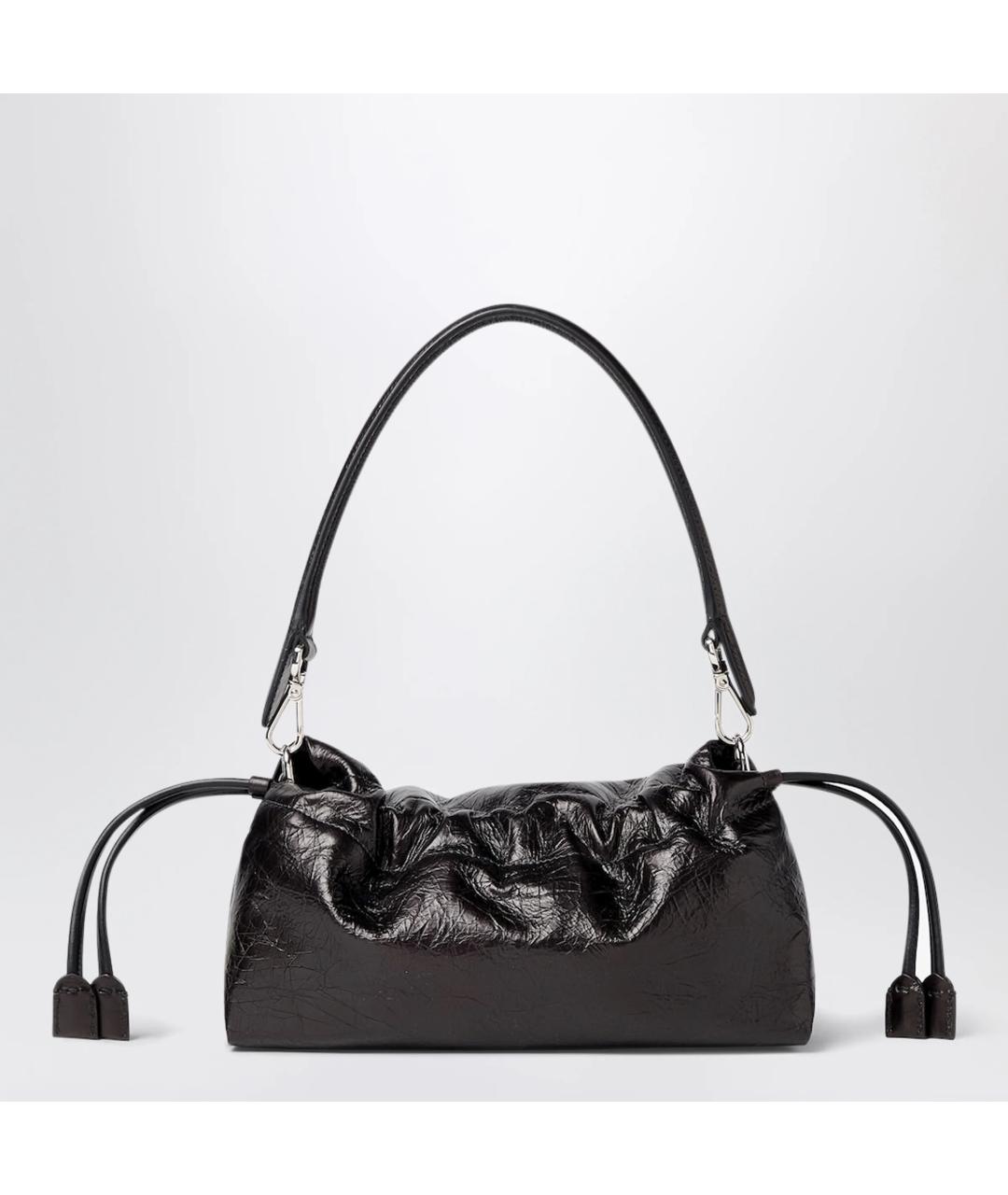 FENDI Черная сумка через плечо из лакированной кожи, фото 2