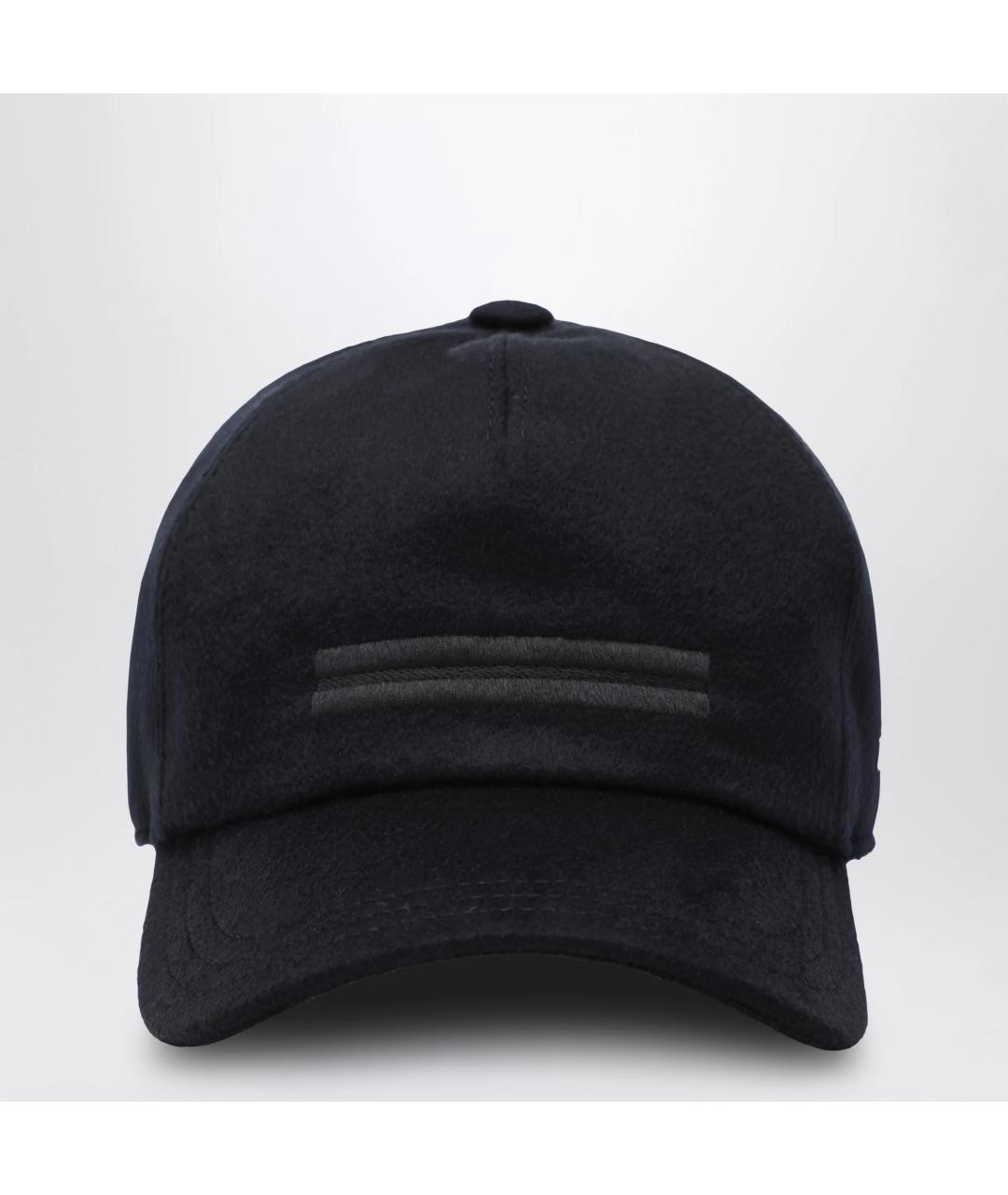 ZEGNA Синяя кашемировая кепка/бейсболка, фото 3