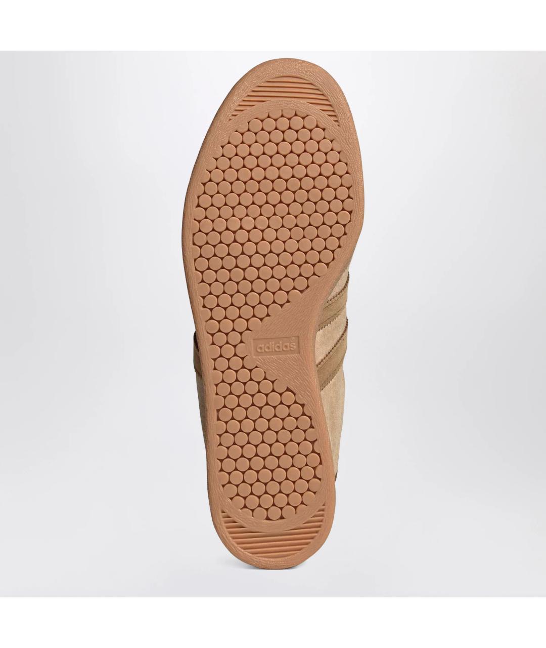 ADIDAS Бежевые замшевые кроссовки, фото 2