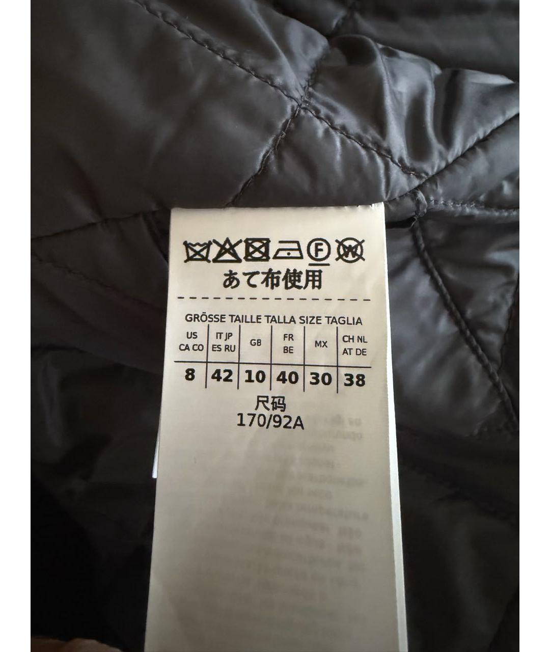 WEEKEND MAX MARA Серая шерстяная куртка, фото 5