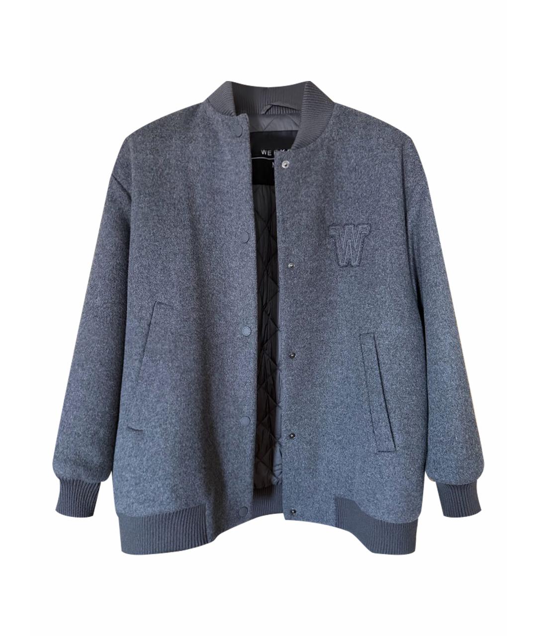 WEEKEND MAX MARA Серая шерстяная куртка, фото 1