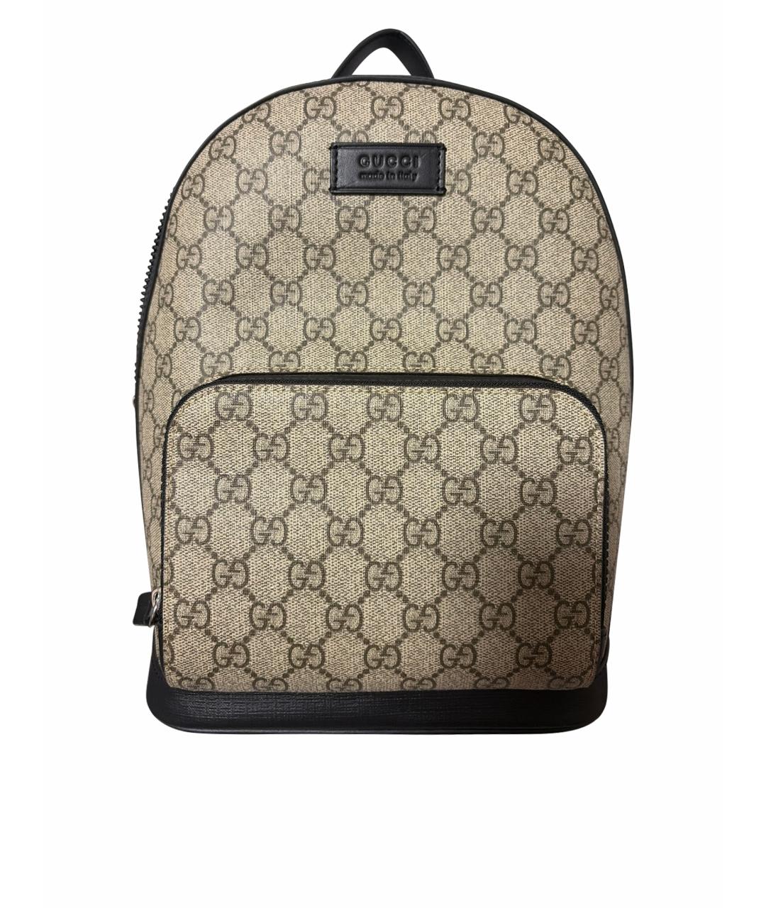 GUCCI Бежевый рюкзак, фото 1