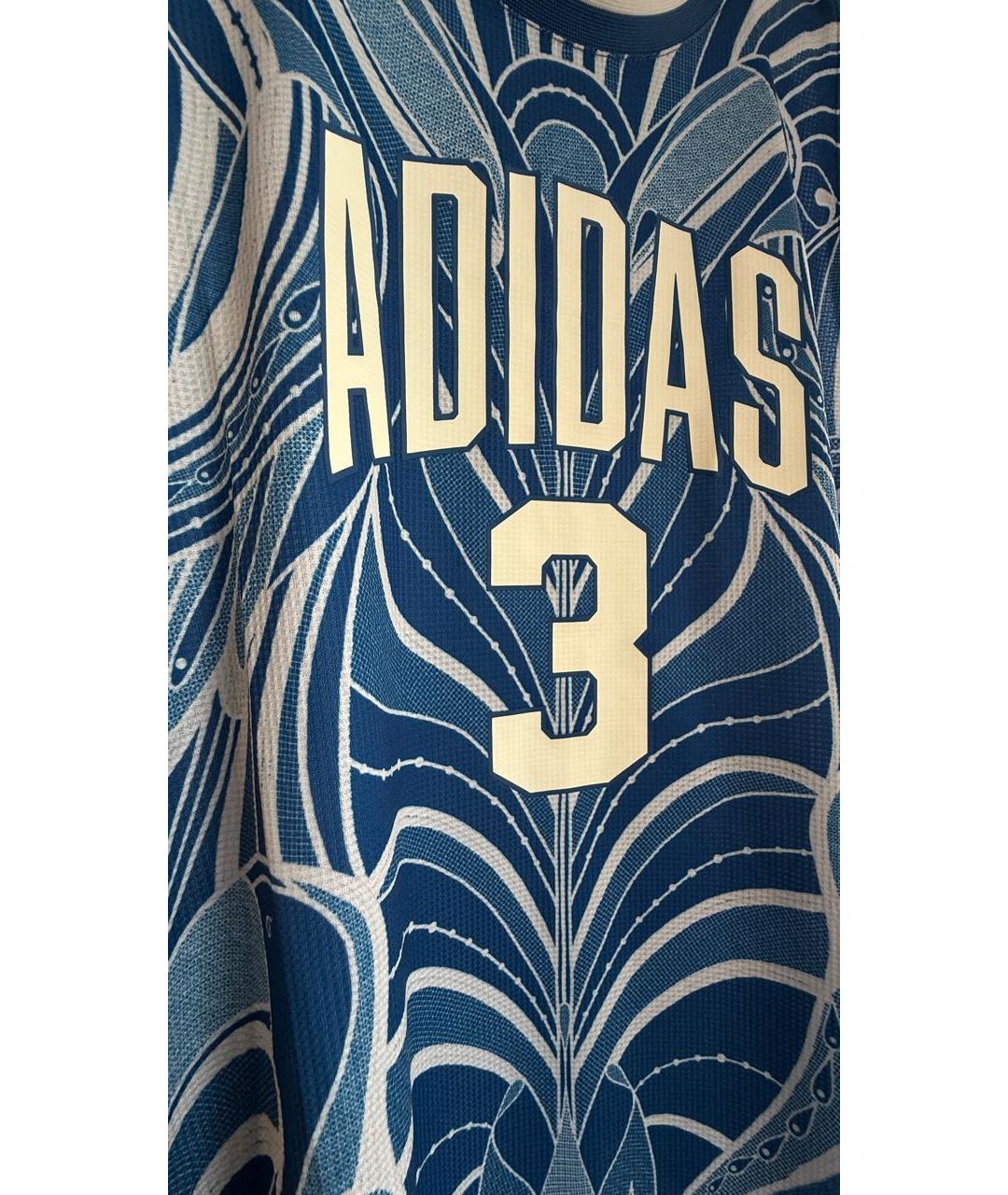 ADIDAS Синее полиэстеровое повседневное платье, фото 2
