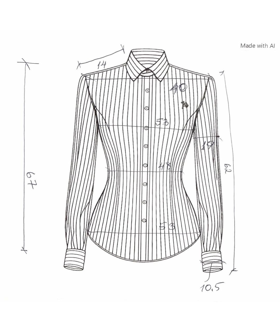 RALPH LAUREN Антрацитовая хлопковая рубашка, фото 8