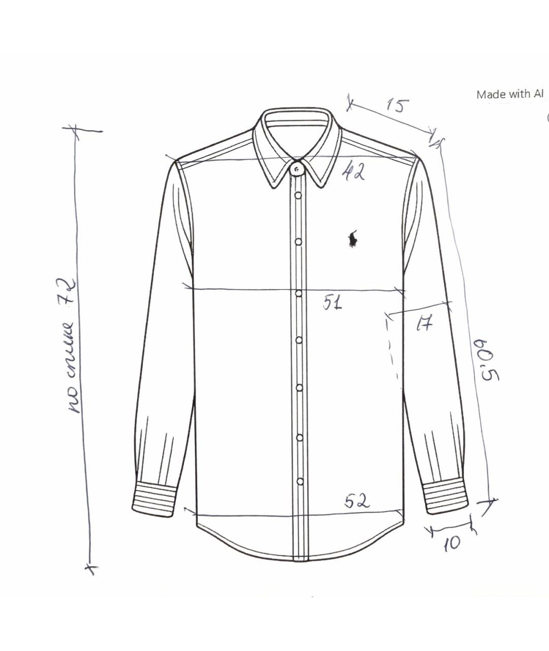 POLO RALPH LAUREN Белая льняная рубашка, фото 8