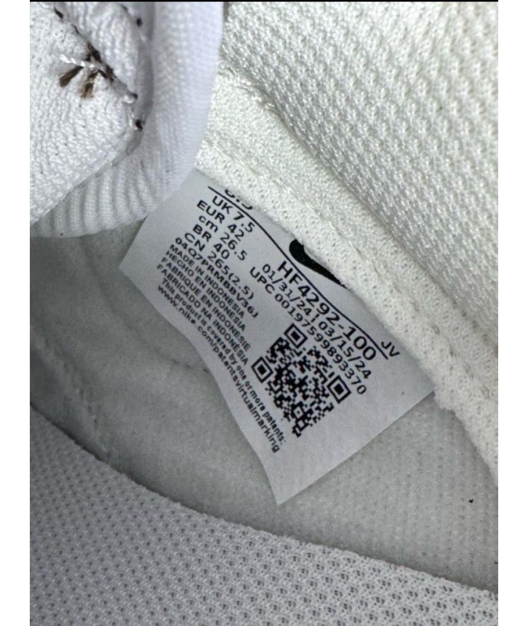 NIKE Коричневые кожаные кеды, фото 6