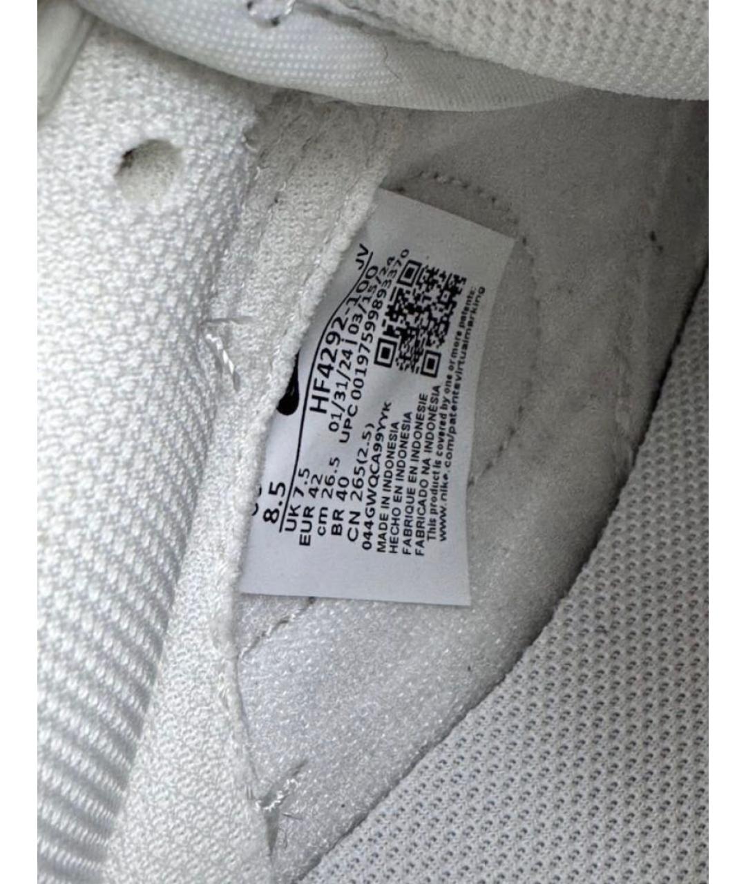 NIKE Коричневые кожаные кеды, фото 7