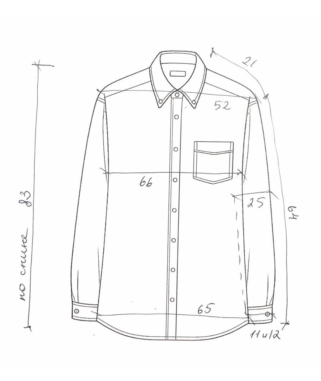 BURBERRY Бежевая хлопковая кэжуал рубашка, фото 8