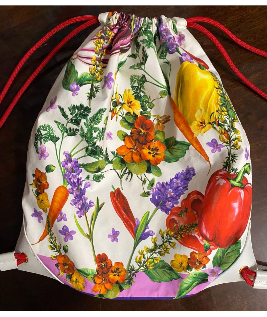DOLCE & GABBANA KIDS Белый рюкзак, фото 5