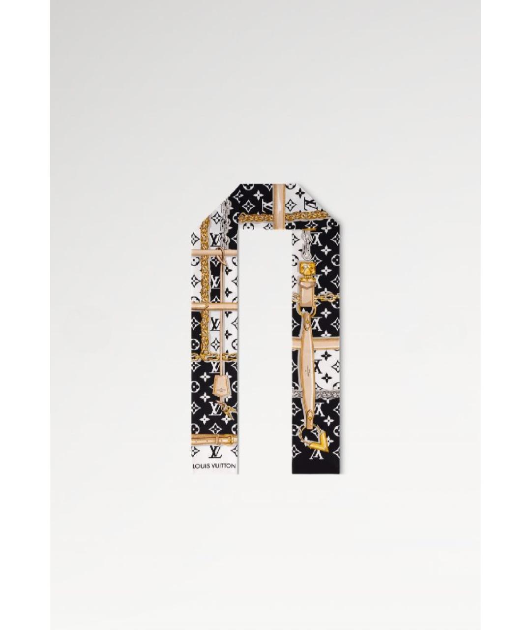 LOUIS VUITTON Мульти шелковый платок, фото 7