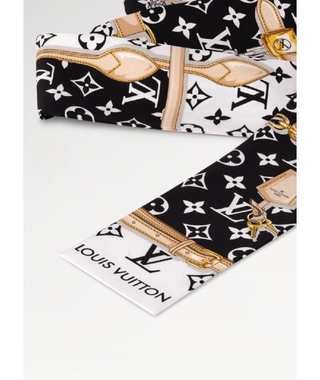 LOUIS VUITTON Мульти шелковый платок, фото 3
