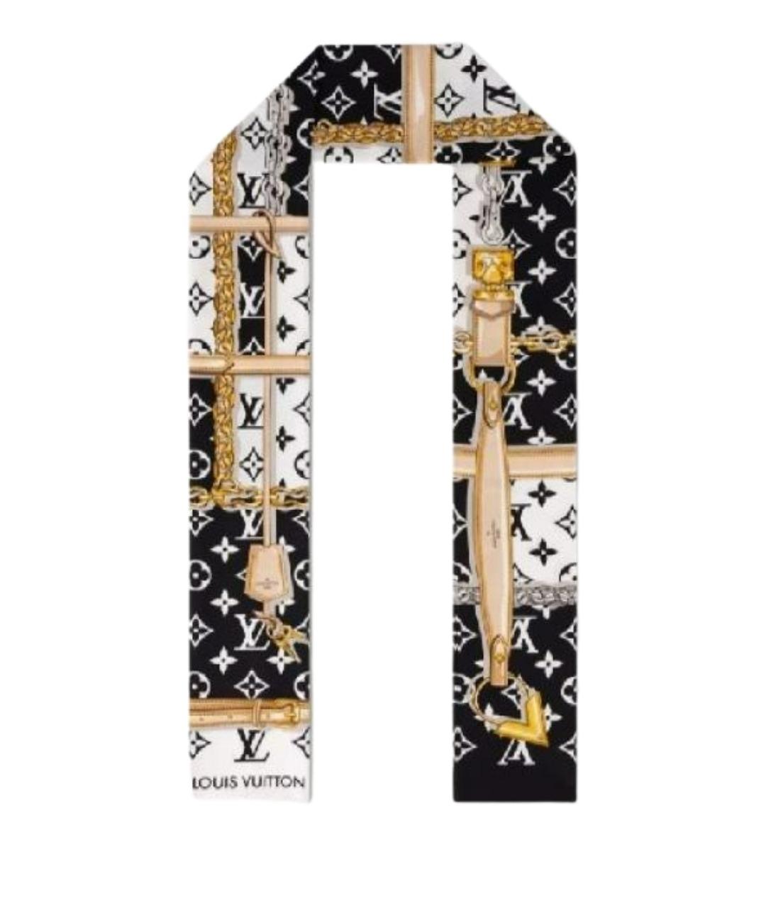 LOUIS VUITTON Мульти шелковый платок, фото 8