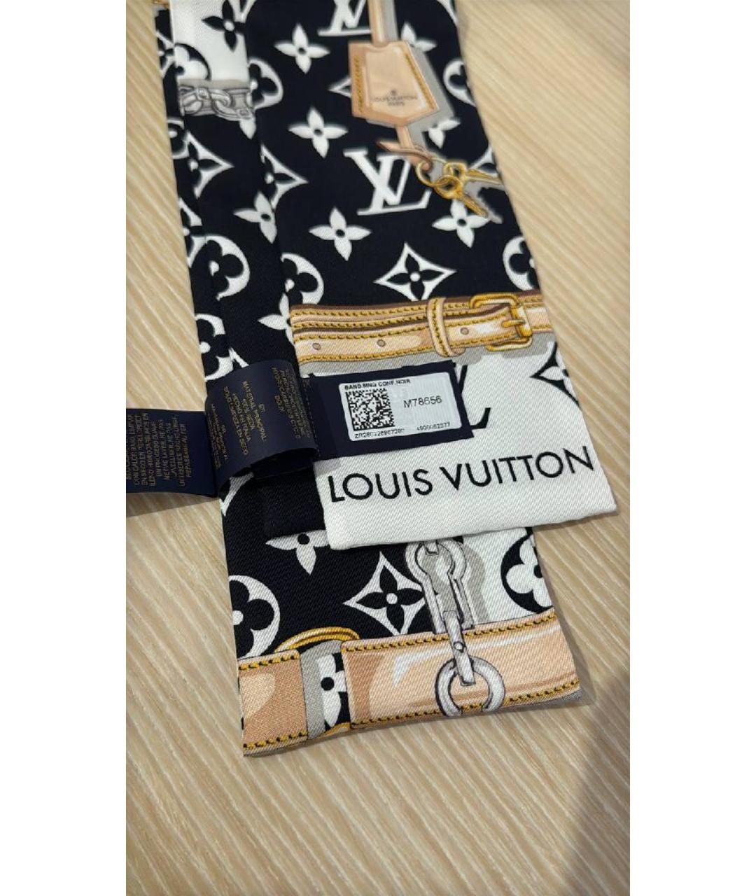 LOUIS VUITTON Мульти шелковый платок, фото 5