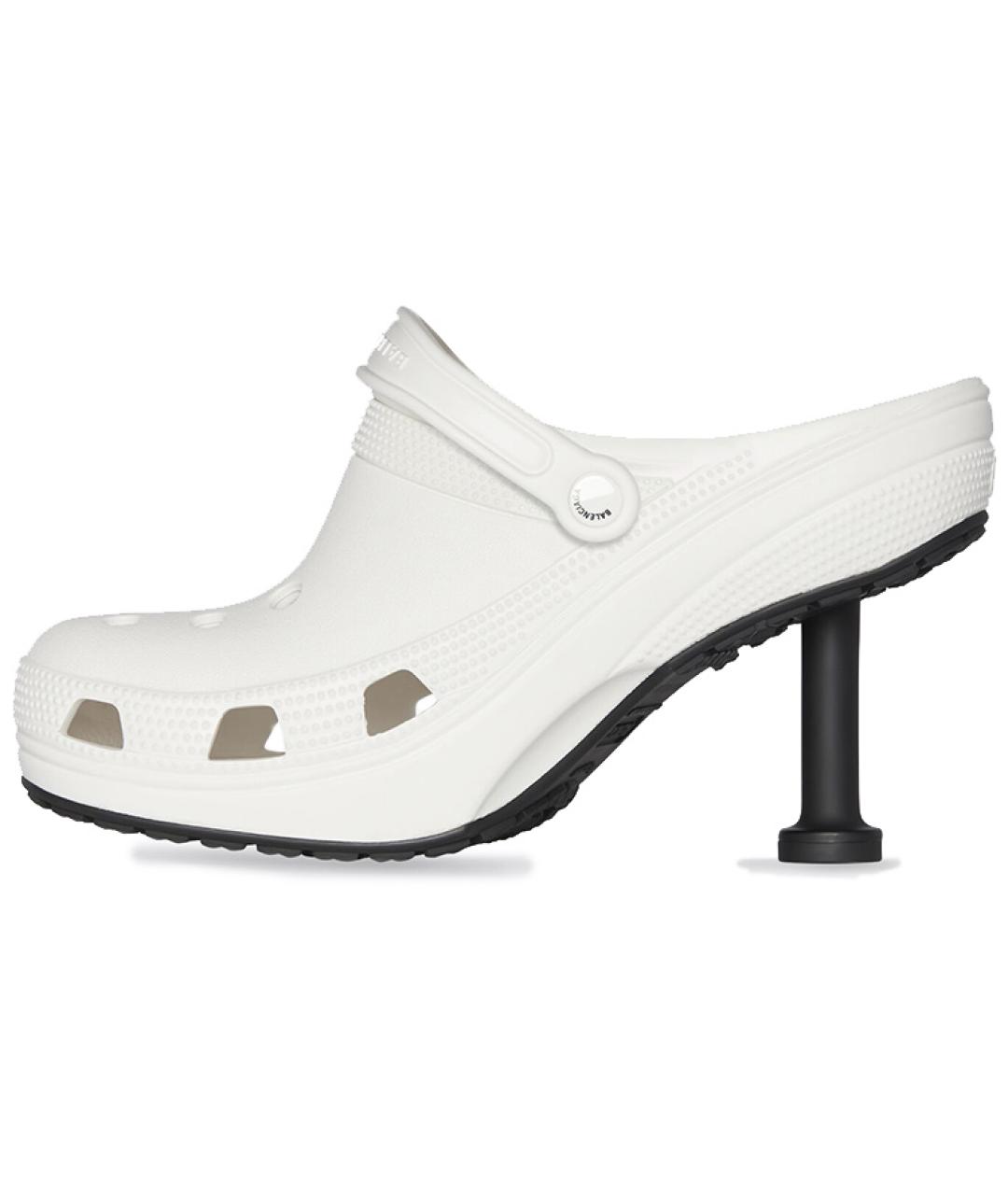 BALENCIAGA Белые босоножки, фото 2