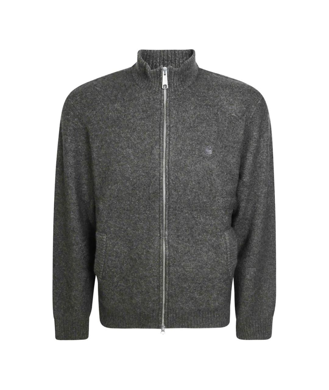 CARHARTT WIP Серый кардиган, фото 1