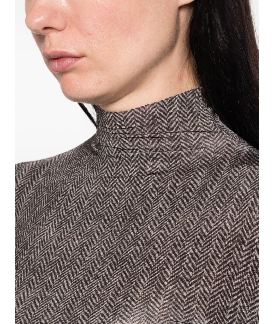 MAISON MARGIELA Серое вискозное боди, фото 5