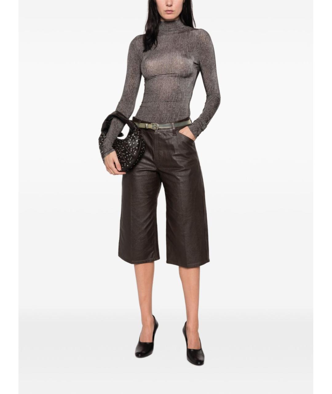 MAISON MARGIELA Серое вискозное боди, фото 2