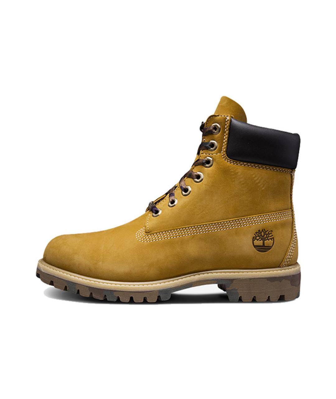 TIMBERLAND Коричневые нубуковые высокие ботинки, фото 6