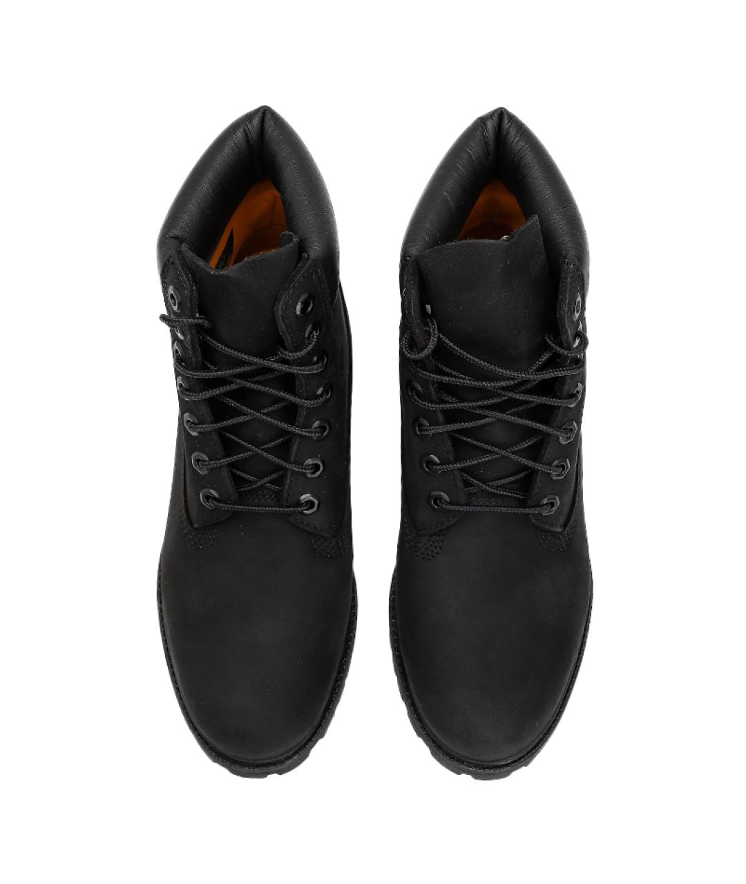 TIMBERLAND Черные нубуковые высокие ботинки, фото 3