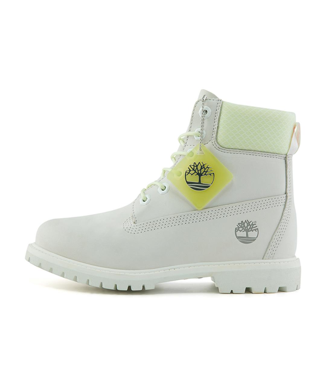 TIMBERLAND Белые нубуковые ботинки, фото 2