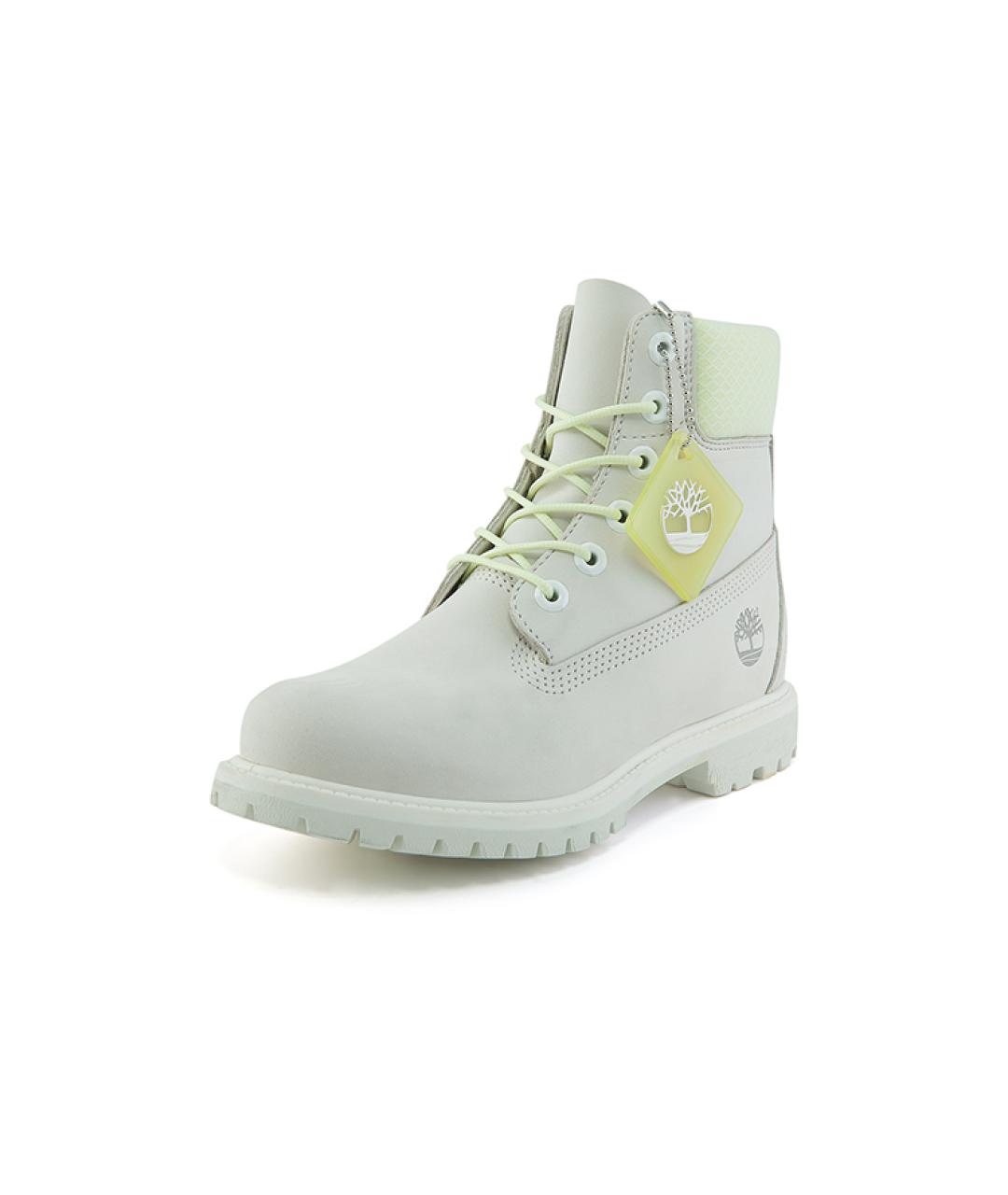 TIMBERLAND Белые нубуковые ботинки, фото 3