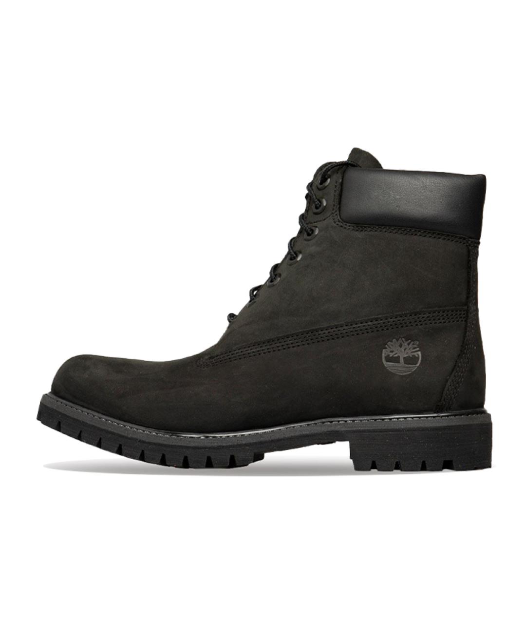 TIMBERLAND Черные нубуковые высокие ботинки, фото 6