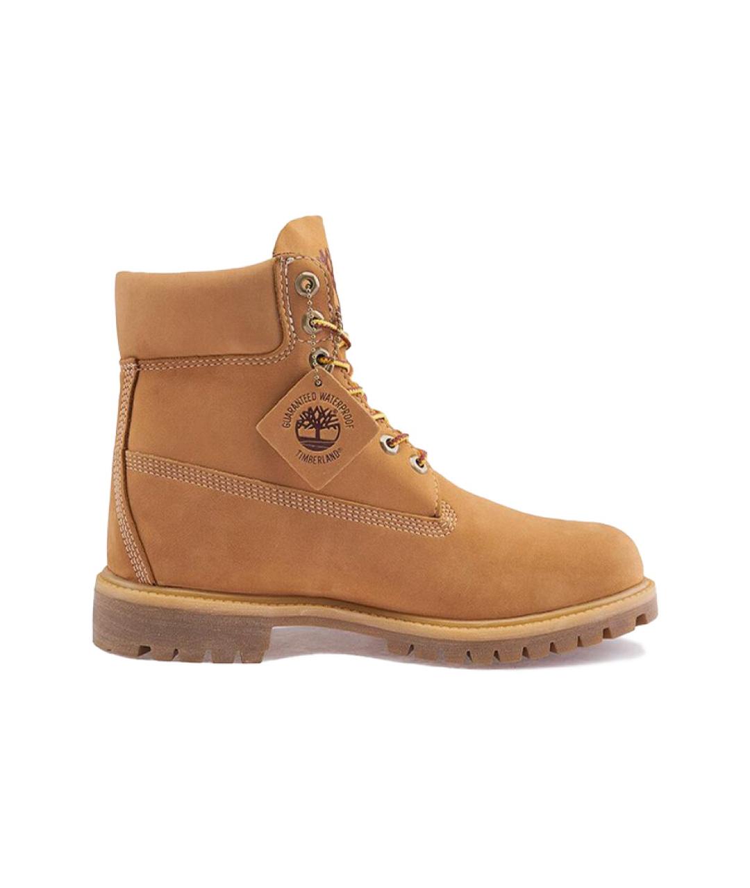 TIMBERLAND Коричневые нубуковые высокие ботинки, фото 2