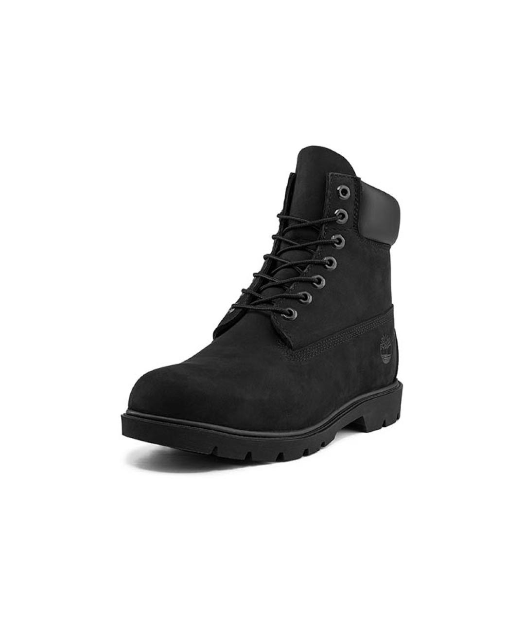 TIMBERLAND Черные нубуковые высокие ботинки, фото 3