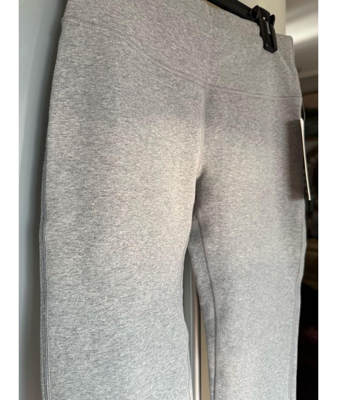 Lululemon Серые хлопковые леггинсы и велосипедки, фото 3