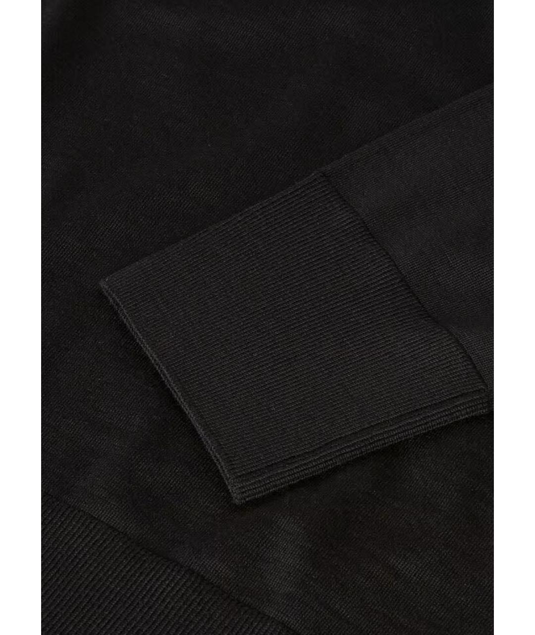 LORO PIANA Черный шерстяной джемпер / свитер, фото 6