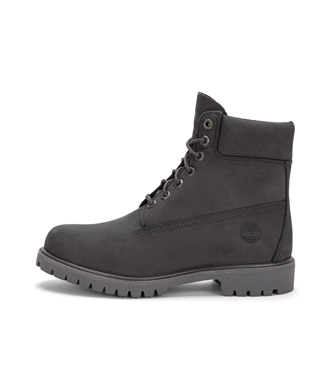 TIMBERLAND Серые нубуковые высокие ботинки, фото 2