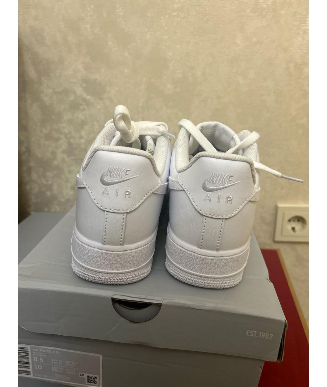 NIKE Белые низкие кроссовки / кеды, фото 4