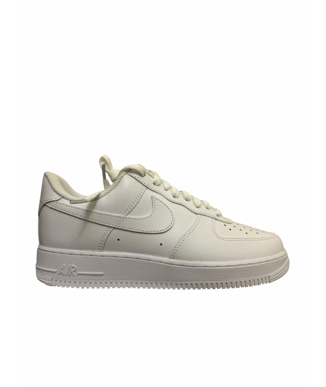 NIKE Белые низкие кроссовки / кеды, фото 1