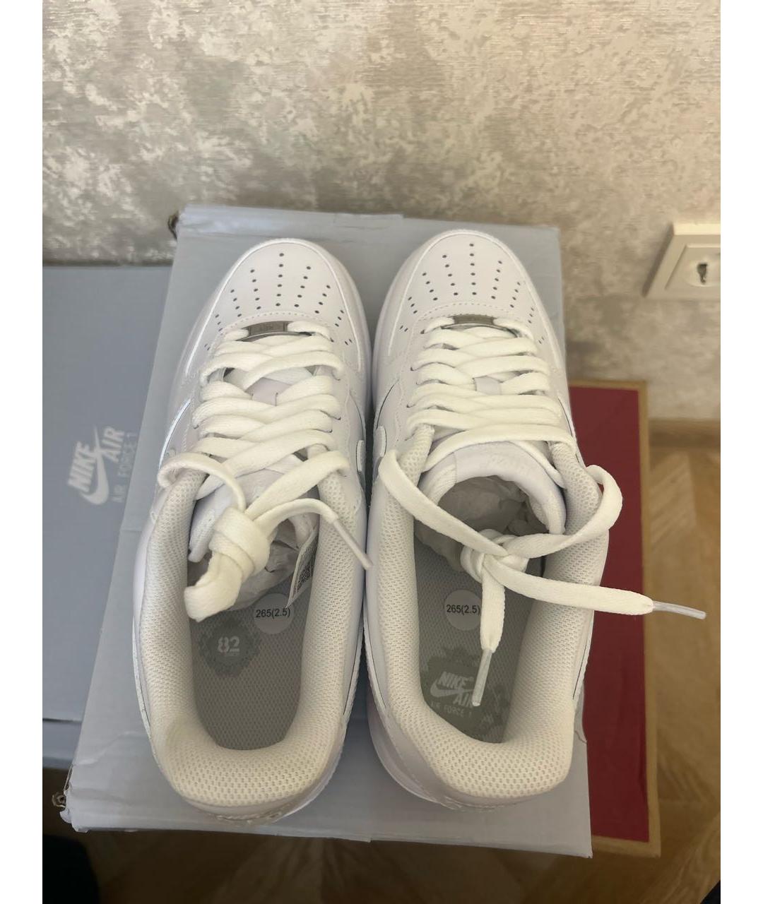 NIKE Белые низкие кроссовки / кеды, фото 3