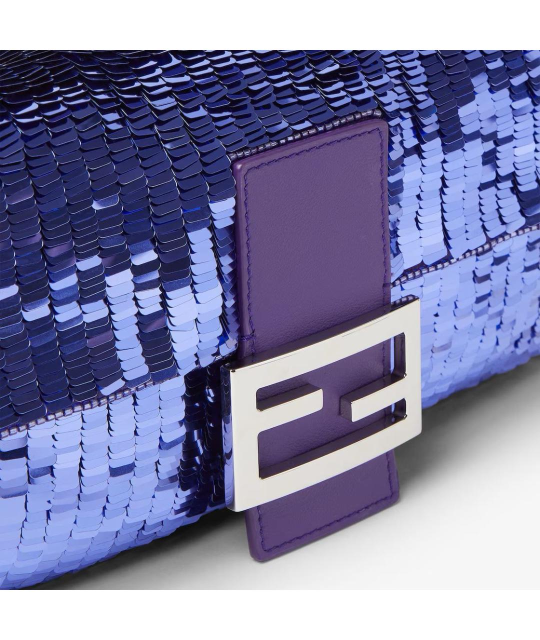 FENDI Фиолетовая сумка через плечо, фото 8