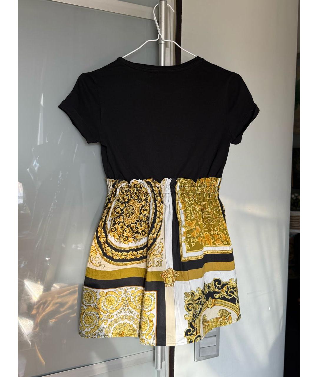 VERSACE Черная футболка, фото 2
