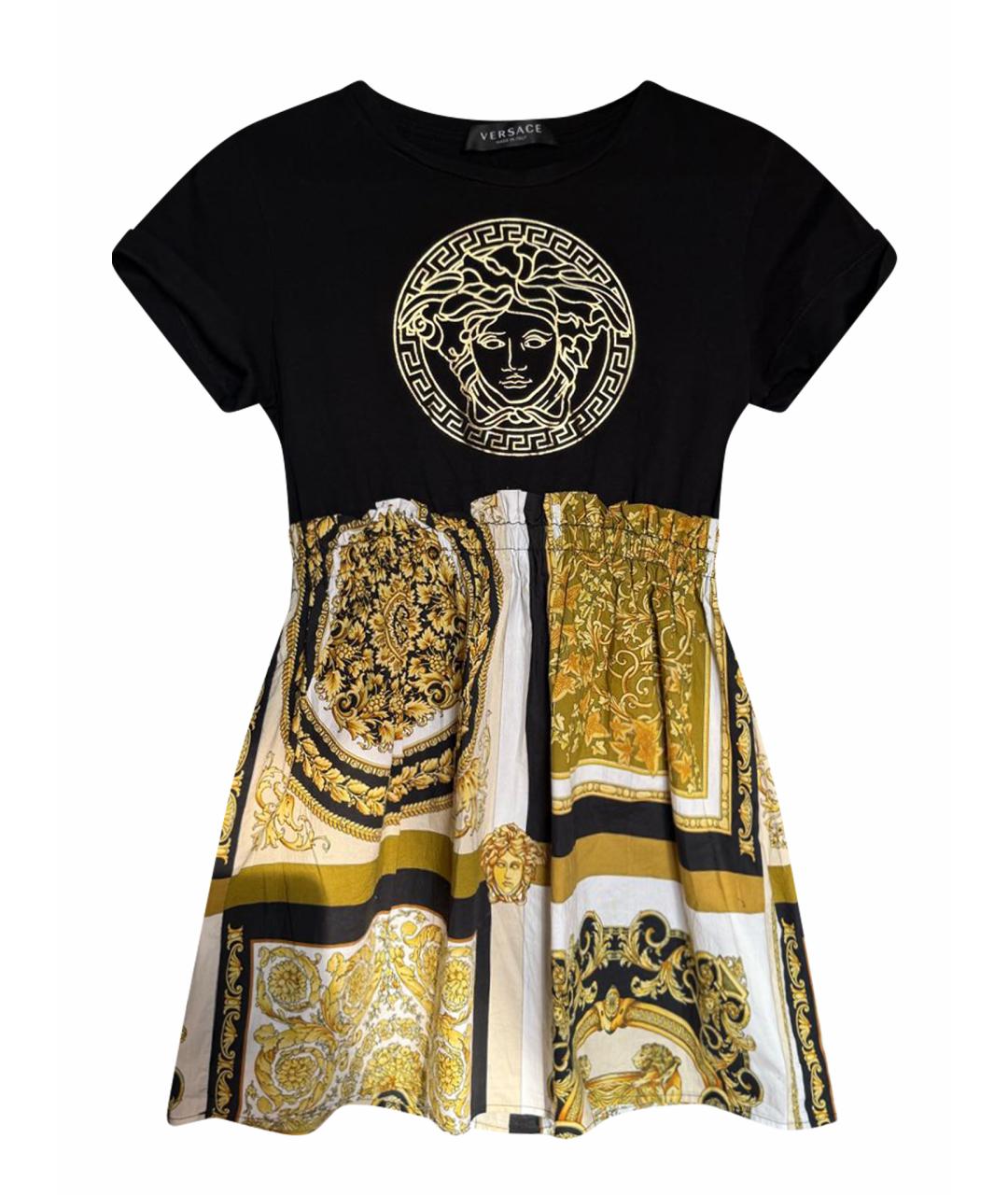 VERSACE Черная футболка, фото 1