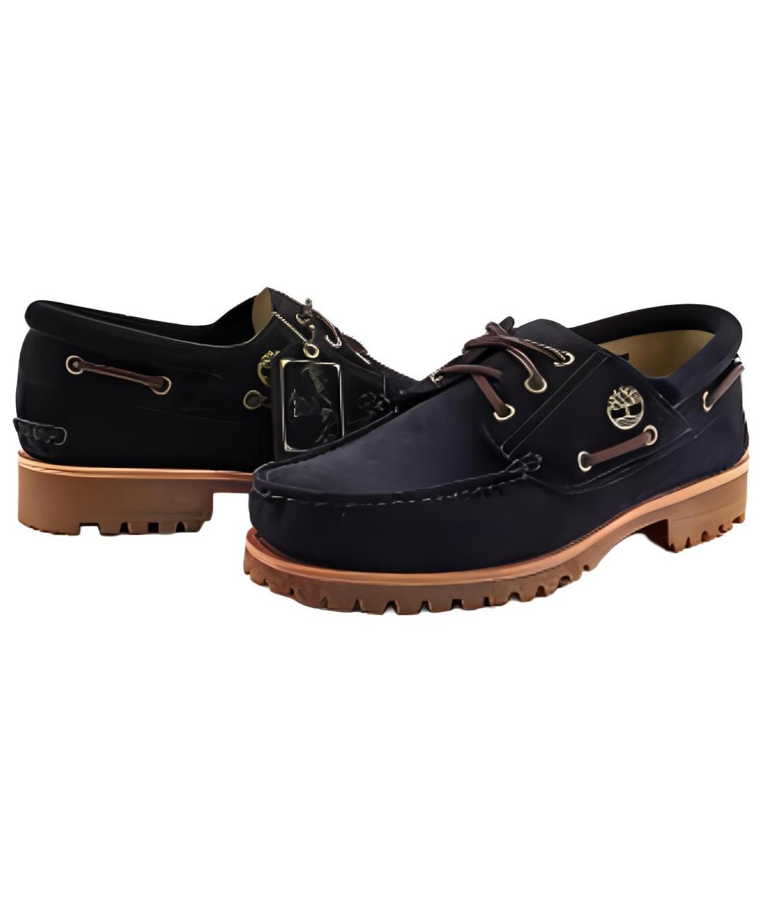 TIMBERLAND Темно-синие замшевые лоферы, фото 4