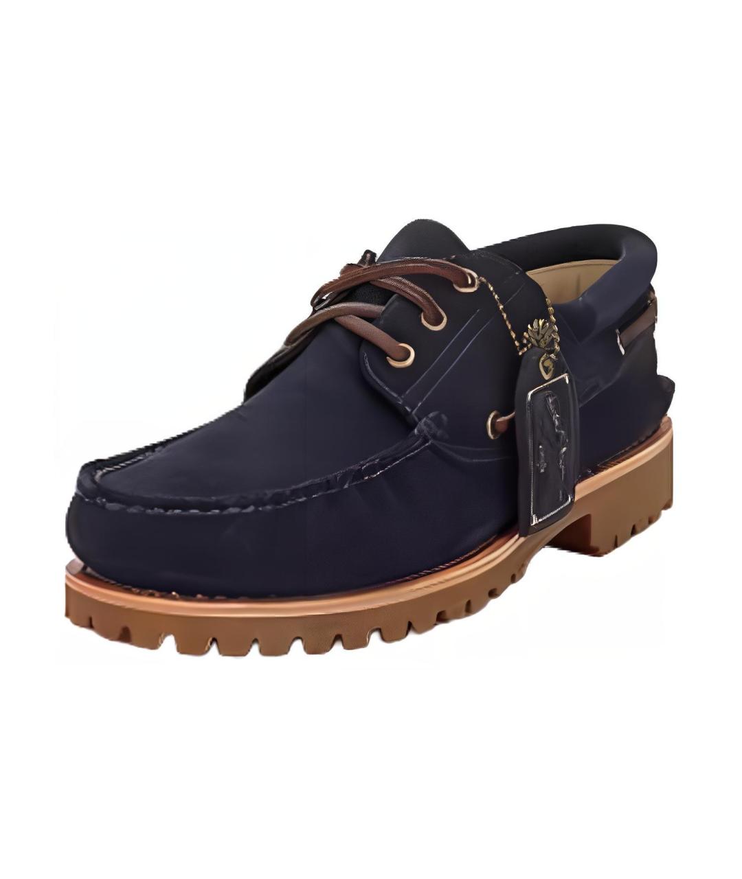 TIMBERLAND Темно-синие замшевые лоферы, фото 3