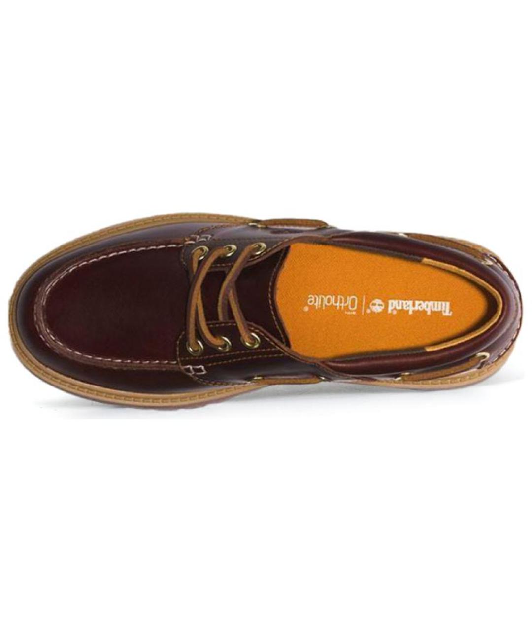 TIMBERLAND Красные кожаные туфли, фото 4