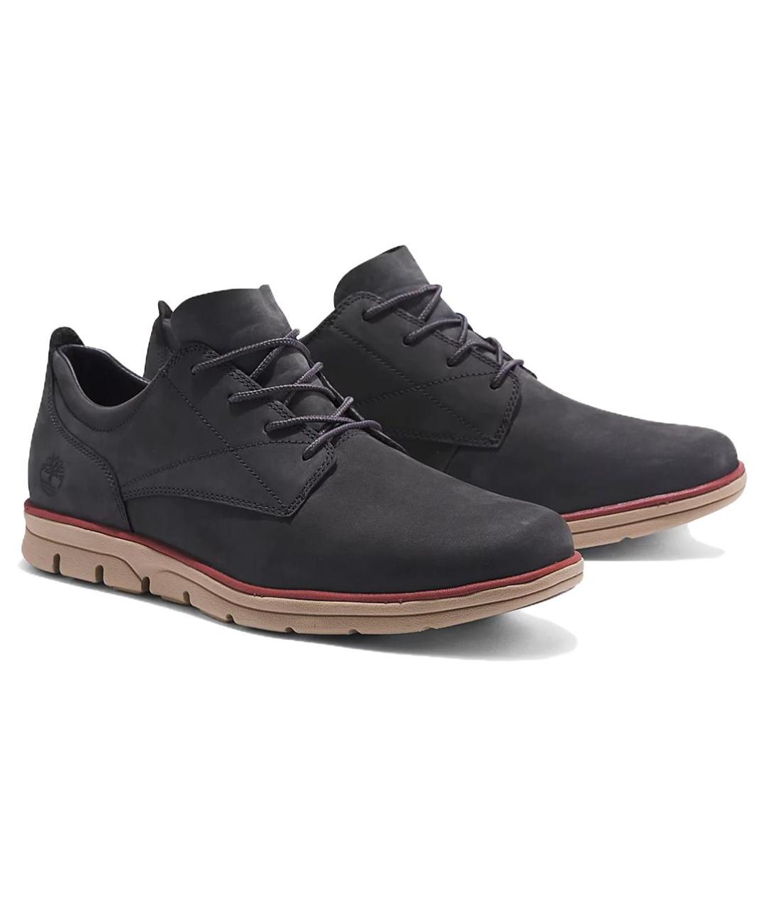 TIMBERLAND Антрацитовые кожаные туфли, фото 3